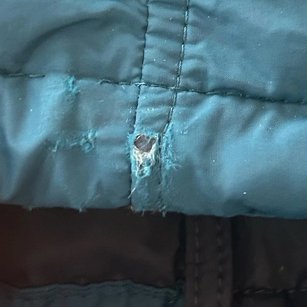NEW J.Crew Nordic quilted puffer vest with PrimaLoft Size XS Blue